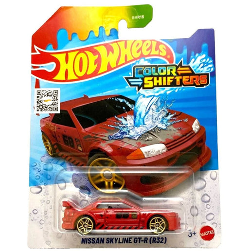 Hot Wheels Angličák Color Shifters Nissan Skyline GT-R