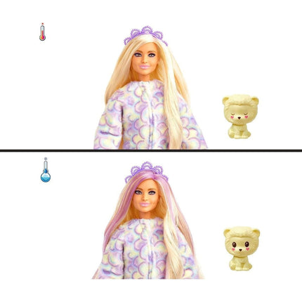 Barbie Cutie Reveal pastelová edice Lev HKR06