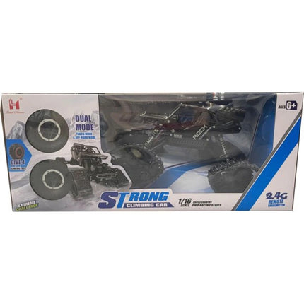 Terénní duální auto 1 : 16 černé