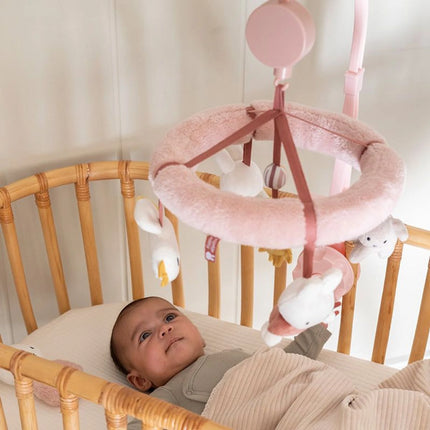 Hudební kolotoč Miffy Fluffy Pink