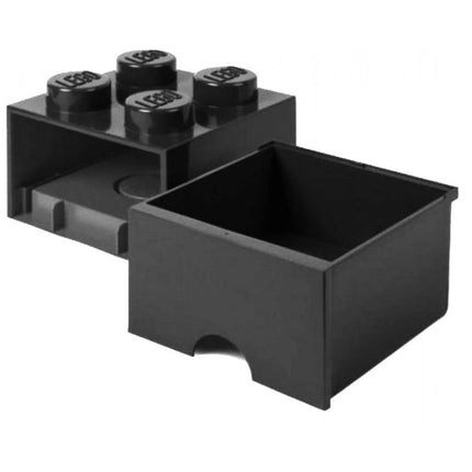 LEGO® Úložný box 4 se šuplíkem 25 x 25 x 18 cm Černá