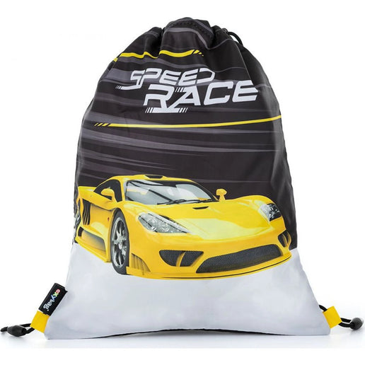 Oxybag Sáček na cvičky Žluté auto