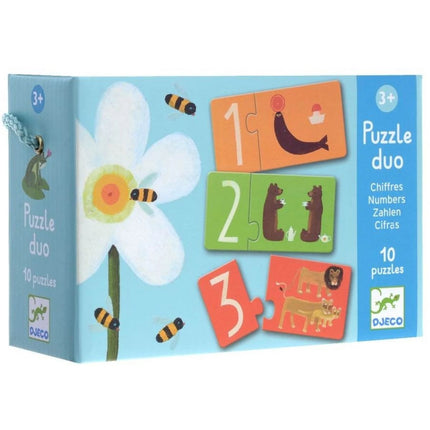 Djeco Puzzle Duo Čísla