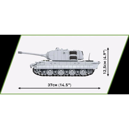 Cobi 2572 II. světová válka Panzerkampfwagen E-100 1511 dílků