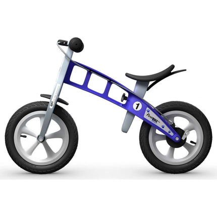 First Bike Odrážedlo Street Light Blue s brzdou