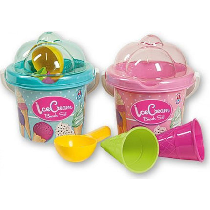 Sada na pískoviště zmrzlina modrá