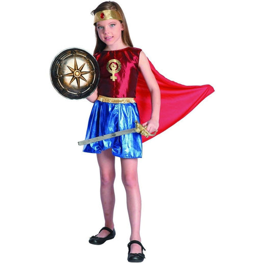 Dětský karnevalový kostým Hrdinka 120 - 130 cm