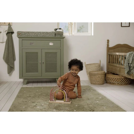 Počítadlo dřevěné duha Pink