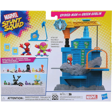 Stunt Squad Smashin Heroes Spider-Man vs. Green Goblin