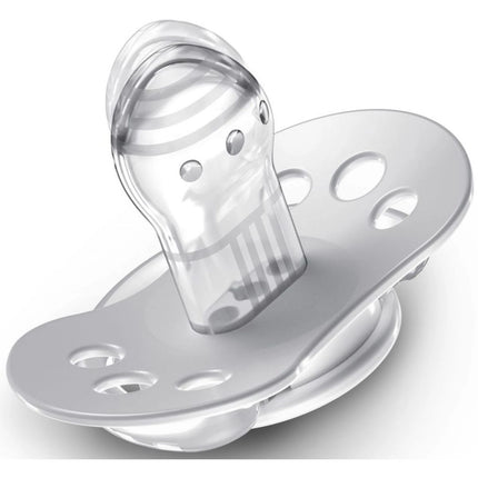 Dudlík silikonový dynamický Salt & Pepper 0-3m 2 ks