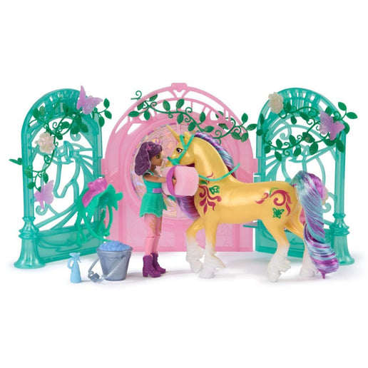 Jednorožčí akademie Malá stáj s jednorožcem měnícím barvy