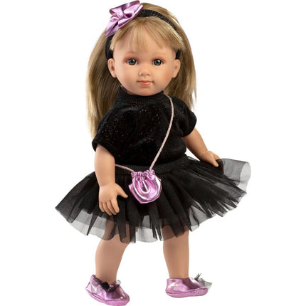 Elena Realistická panenka s měkkým látkovým tělem 53553 35 cm