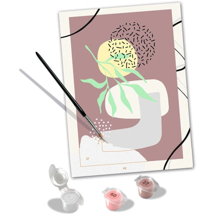 CreArt Buď šťastný: Abstraktní tvary