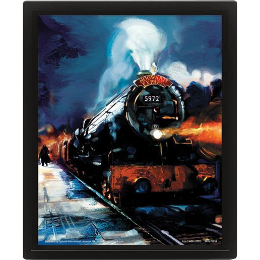 3D obraz Bradavický expres - Harry Potter