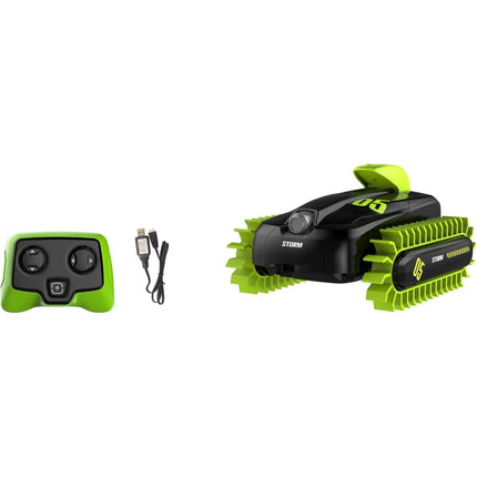 RC obojživelné auto 2,4 GHz zelené