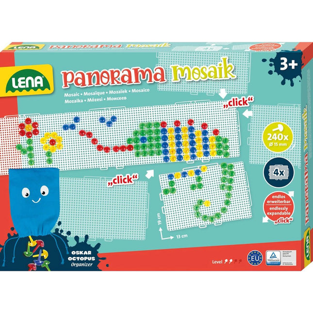 Mozaika sada, panorama XL transparentní