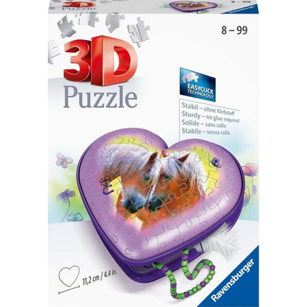 Ravensburger 3D Puzzle: Srdce koně 54 dílků