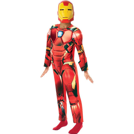Dětský kostým Iron Man Deluxe 122 – 128 cm - Avengers