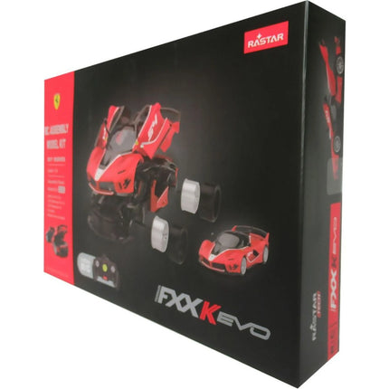 Rastar Stavebnice RC auto 1 : 18 Ferrari červené 84 dílků