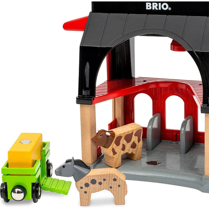 BRIO World Stáj pro zvířata 36012