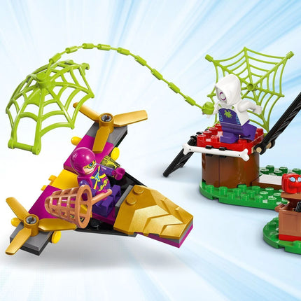 LEGO® Marvel 11200 Spidey a jeho úžasní přátelé Spidey, Gobby a raptoří bitva na základně na stromě