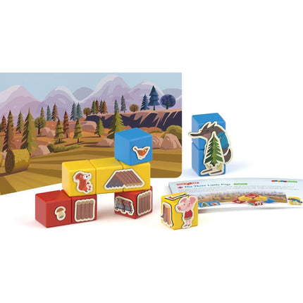 Geomag Magicube Three Little Pigs 42 dílků