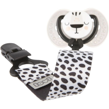 Stužka na dudlík s klipem Salt & Pepper