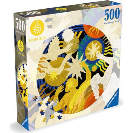 Ravensburger Kruhové puzzle: Little Sun - Zapojení se 500 dílků