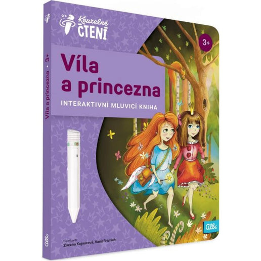 Kouzelné čtení Kniha Víla a princezna (české vydání)