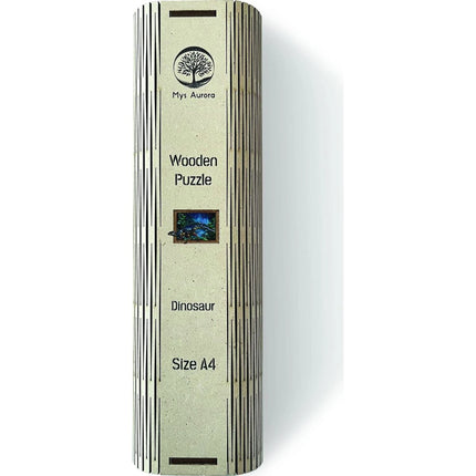 Dřevěné puzzle Dinosaurus A4