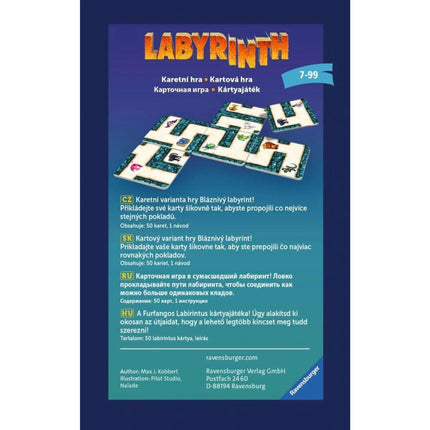 Ravensburger Hry: Labyrinth Karetní hra