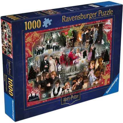 Ravensburger Puzzle: Vánoce v Bradavicích 1000 dílků - Harry Potter