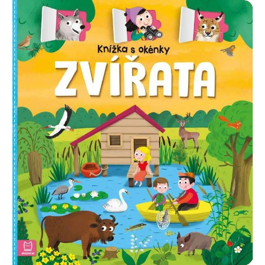 Knížka s okénky Zvířata
