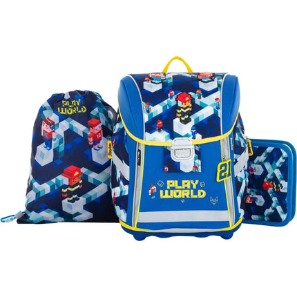 Oxybag Školní set 3dílný Premium Light Playworld
