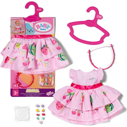 BABY born Oblečení s čelenkou 43 cm