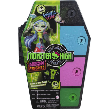 Monster High Skulltimate Secrets Panenka neon - Ghoulia