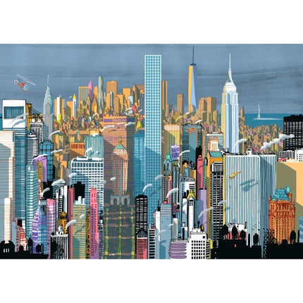 Ravensburger Puzzle: Město New York 1000 dílků