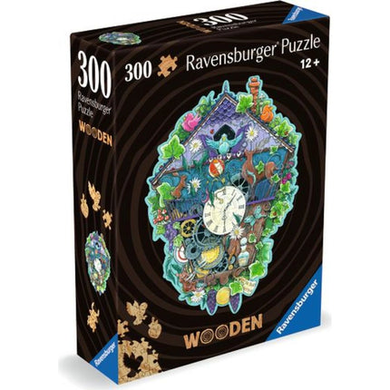 Ravensburger Puzzle: Dřevěné puzzle Kukačkové hodiny 300 dílků