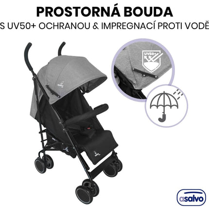 Asalvo Golfáč Tokio 6 m - 15 kg anthracite