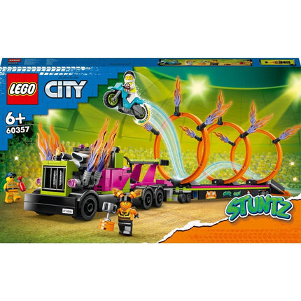 LEGO® City 60357 Tahač s ohnivými kruhy