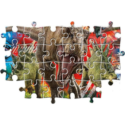 Puzzle Jurský svět Supercolor Maxi 60 dílků