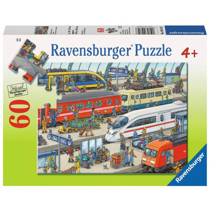 Ravensburger Puzzle: Železniční stanice 60 dílků