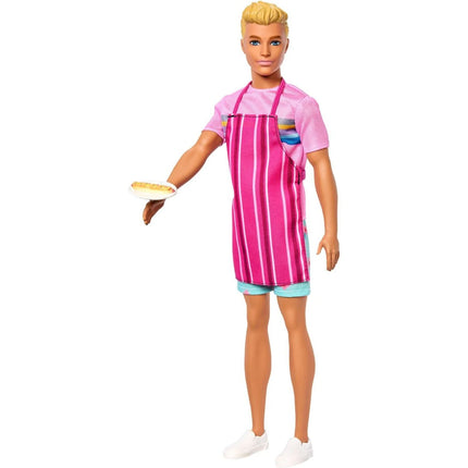 Barbie Ken s kuchařskými doplňky