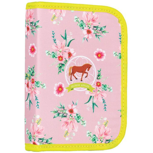 Oxybag Penál jednopatrový prázdný 2 chlopně Kůň