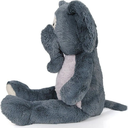 Plyšový slon šedý 100 cm