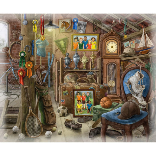 Ravensburger Puzzle: EXIT Podkroví 99 dílků