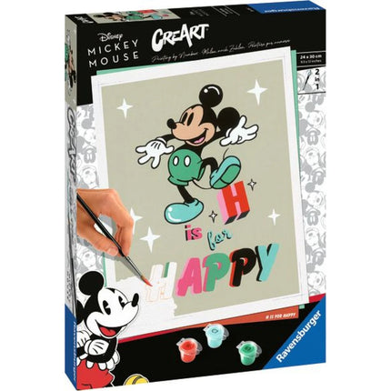 CreArt Disney: H is for HAPPY - Myšák Mickey