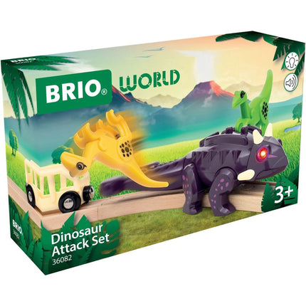 BRIO Vlaková sada dinosauří útok