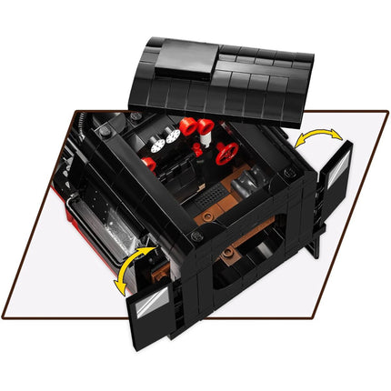 Cobi 6283 II. světová válka Parní lokomotiva DRB Class 52 TY-2 1723 dílků