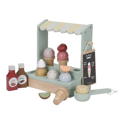 Zmrzlinový stánek dřevěný